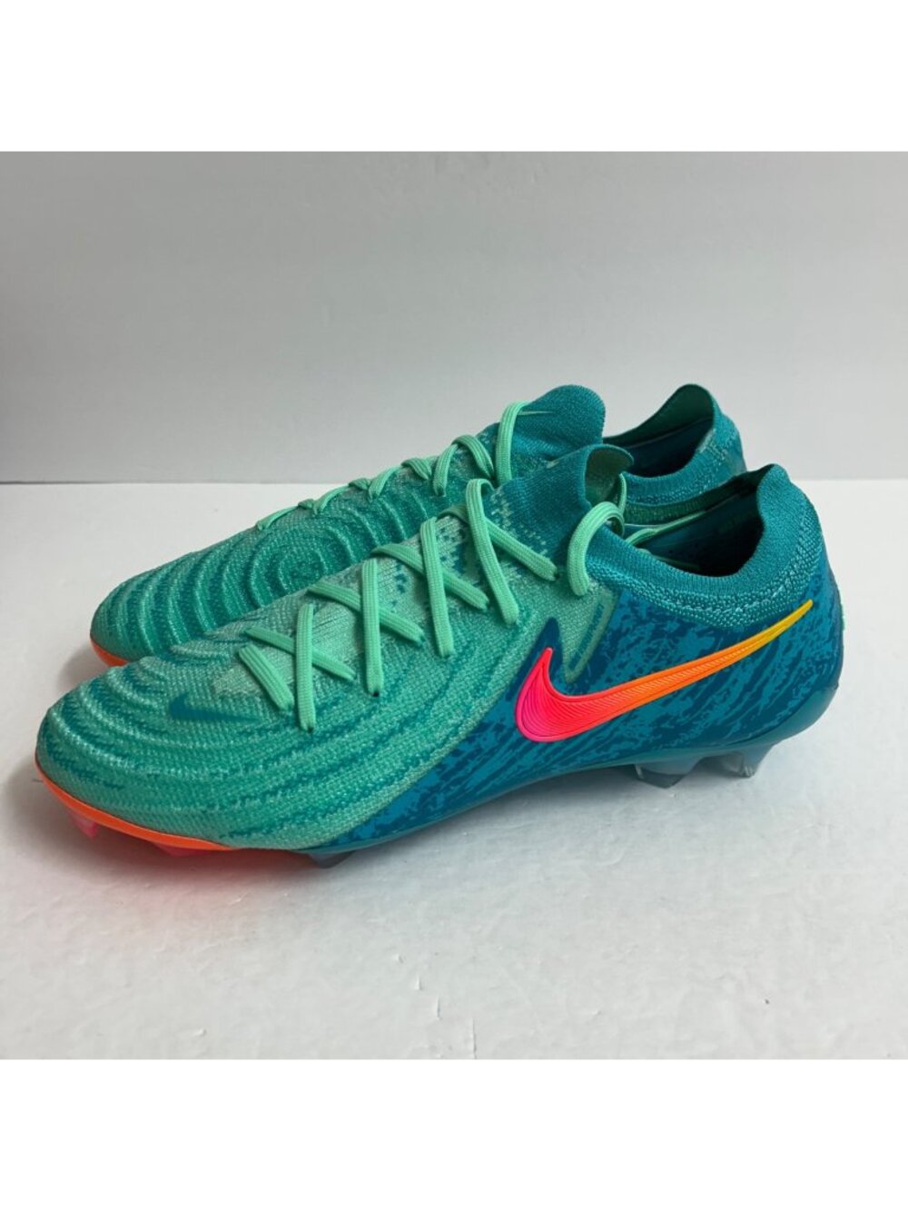 NEW Nike Phantom GX 2 Elite LV8 FG Vortex Pack Soccer Cleats FZ4914-300 Size 8.5